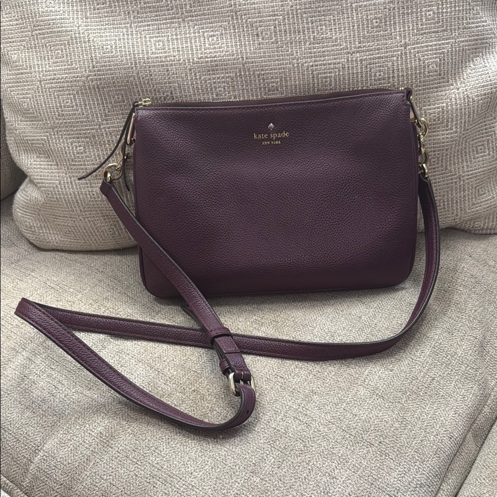 Kate Spade Deep Purple Crossbody Bag
